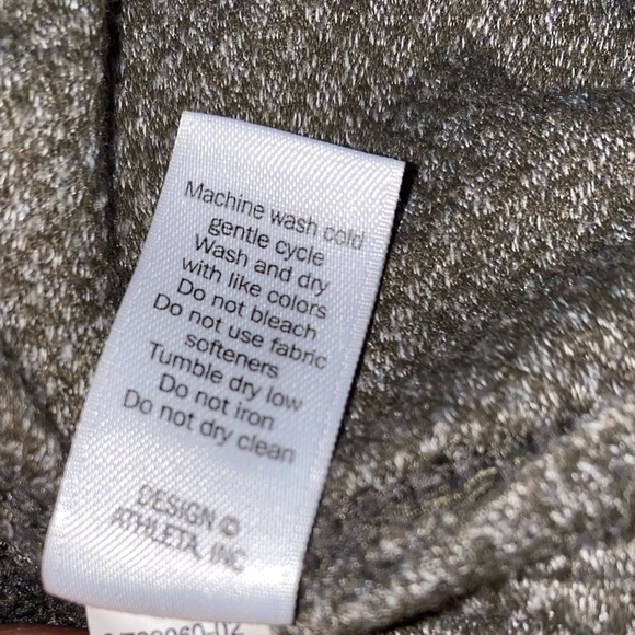 Athleta Metro Criss Cross Ankle Leggings High Waist Workout‎ Athletic Women L - Picture 8 of 11